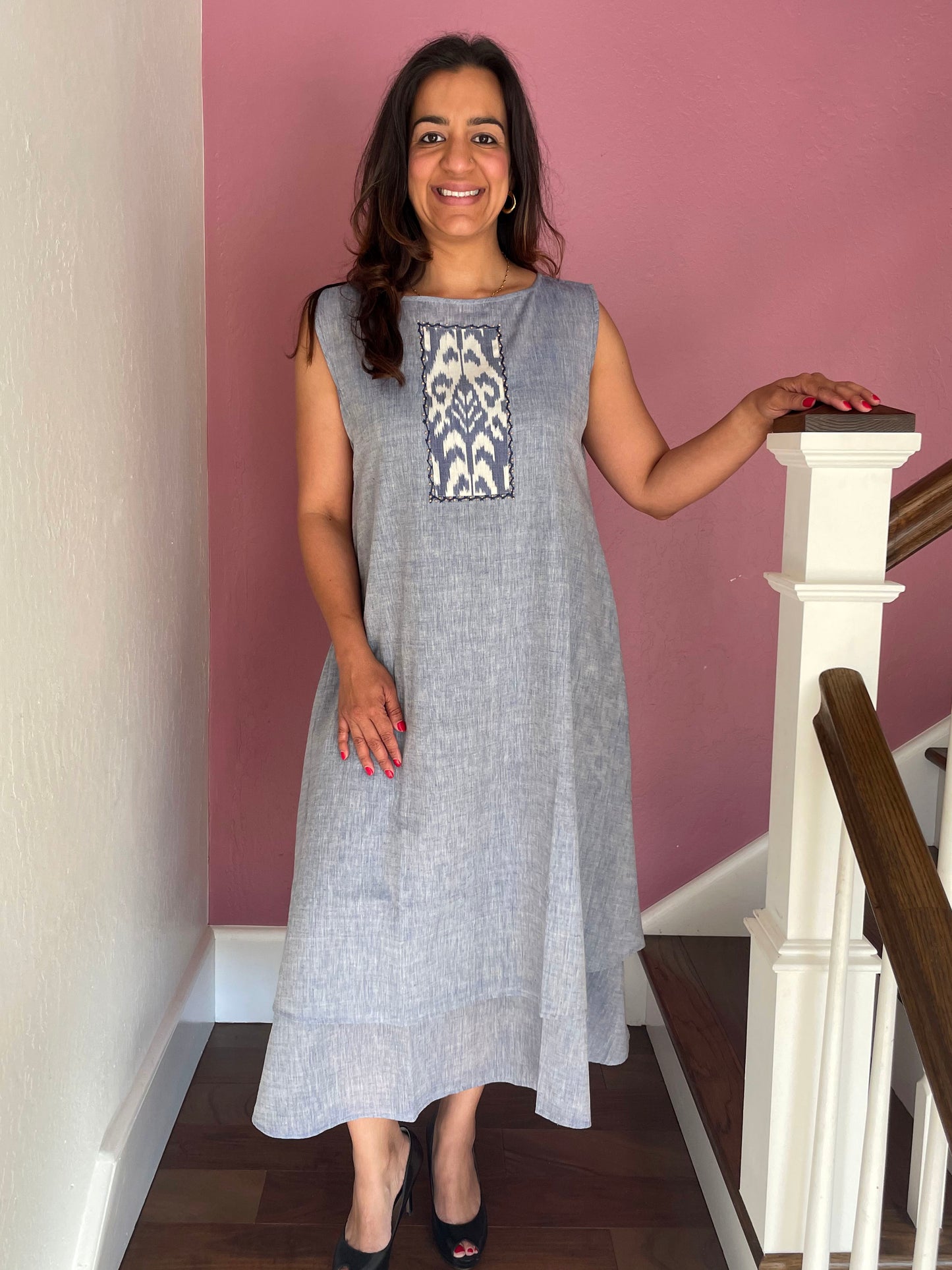 Sleeveless Double Layered