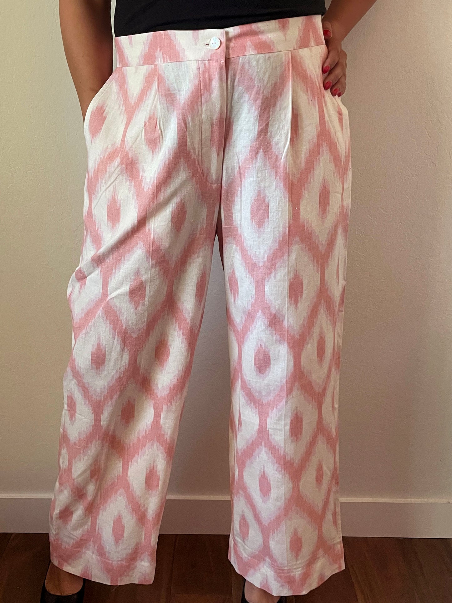 Earthy Flow Wide-Leg Pants