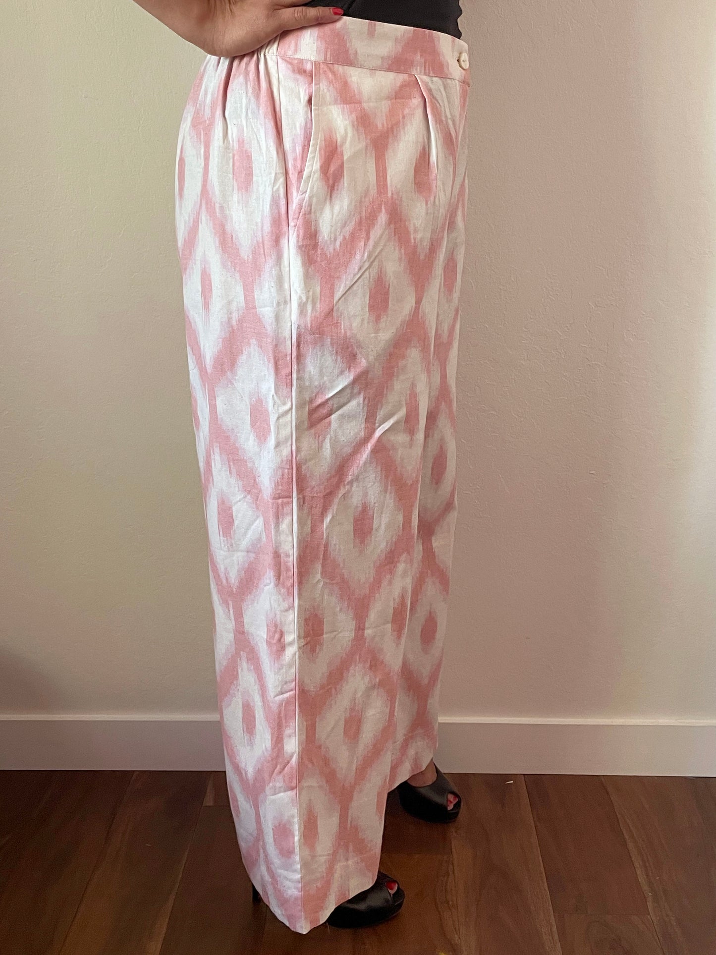 Earthy Flow Wide-Leg Pants